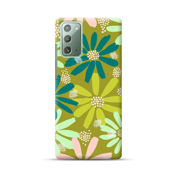 Vibrant Floral Daisy Pattern Samsung Galaxy Note20 (5G) Hard Case