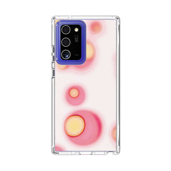 Abstract Pink and Yellow Blobs Samsung Galaxy Note20 Ultra (5G) Case