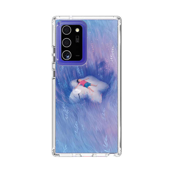 Child Relaxing in Dreamy Field Samsung Galaxy Note20 Ultra (5G) Case