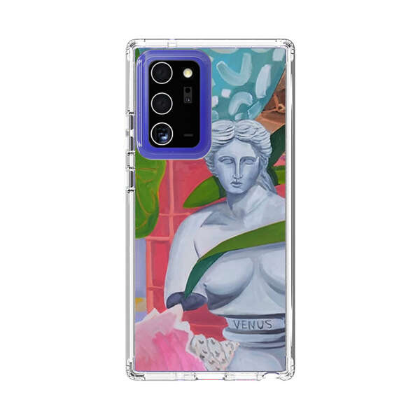 Classical Venus Bust with Green Leaves and Vibrant Vases Samsung Galaxy Note20 Ultra (5G) Case