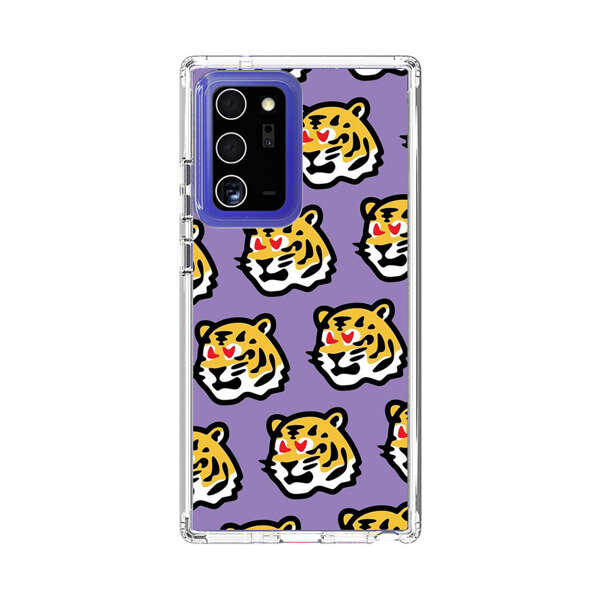 Cute Tiger with Heart Eyes Pattern Samsung Galaxy Note20 Ultra (5G) Case