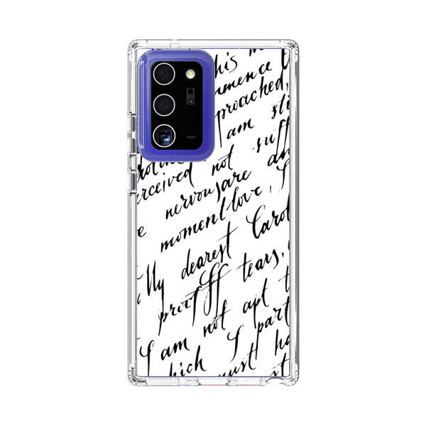 Handwritten Calligraphy Samsung Galaxy Note20 Ultra (5G) Case