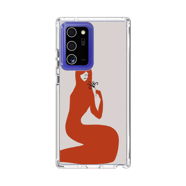 Minimalist Abstract Woman Silhouette Samsung Galaxy Note20 Ultra (5G) Case