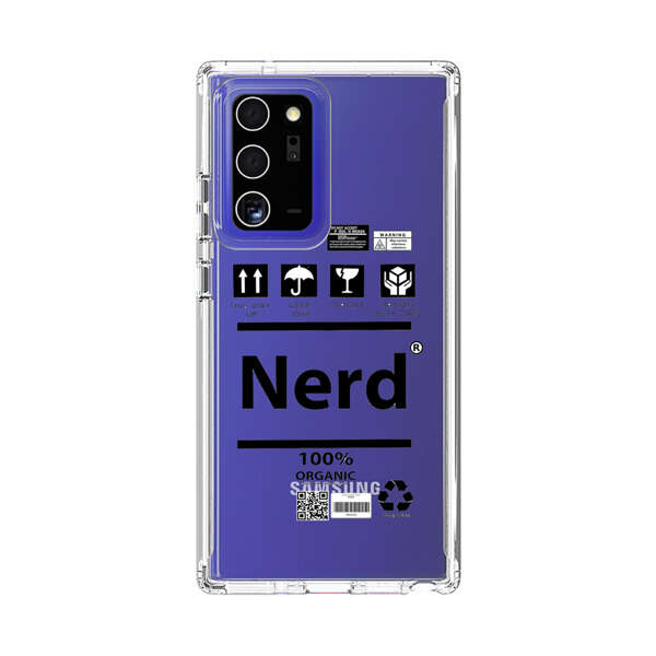 Minimalist Nerd Shipping Icons Design Samsung Galaxy Note20 Ultra (5G) Case