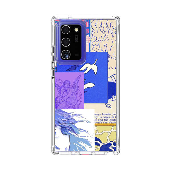 Vibrant Retro Pop Art Collage Samsung Galaxy Note20 Ultra (5G) Case