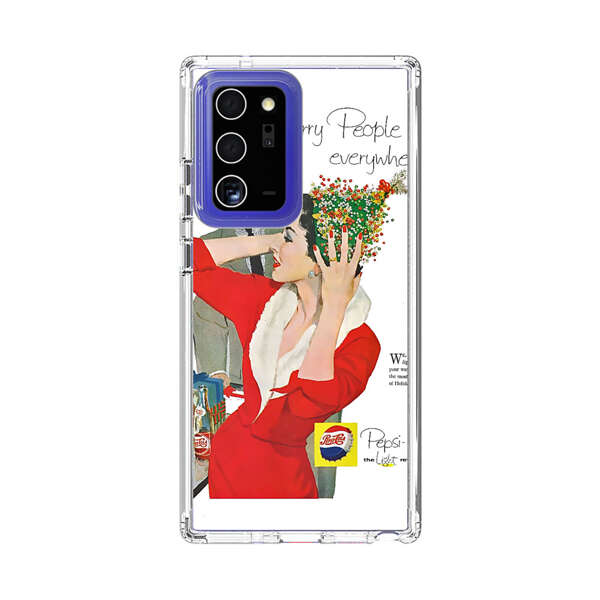 Vintage Pepsi-Cola Holiday Advertisement Samsung Galaxy Note20 Ultra (5G) Case