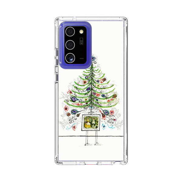 Whimsical Christmas Tree Artistic Design Samsung Galaxy Note20 Ultra (5G) Case