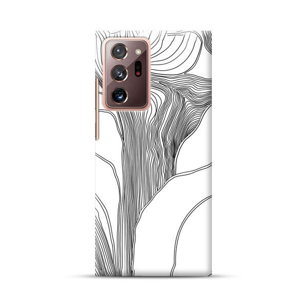 Abstract Line Art Design Samsung Galaxy Note20 Ultra (5G) Hard Case