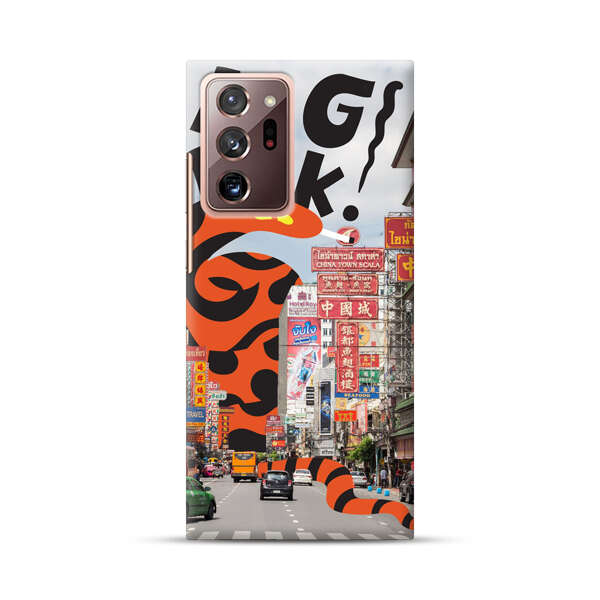 Bangkok Chinatown Snake Street Scene Samsung Galaxy Note20 Ultra (5G) Hard Case