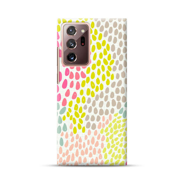 Colorful Abstract Teardrop Pattern Samsung Galaxy Note20 Ultra (5G) Hard Case