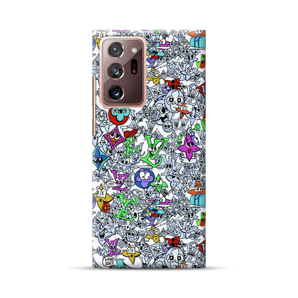 Colorful Cartoon Graffiti Pattern Samsung Galaxy Note20 Ultra (5G) Hard Case