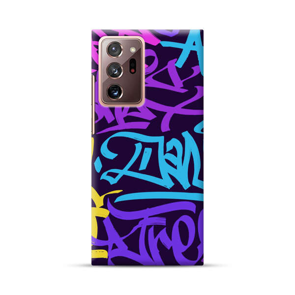 Colorful Graffiti Pattern Samsung Galaxy Note20 Ultra (5G) Hard Case
