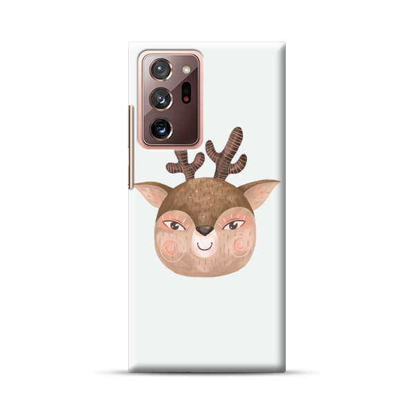Cute Cartoon Deer Face Samsung Galaxy Note20 Ultra (5G) Hard Case