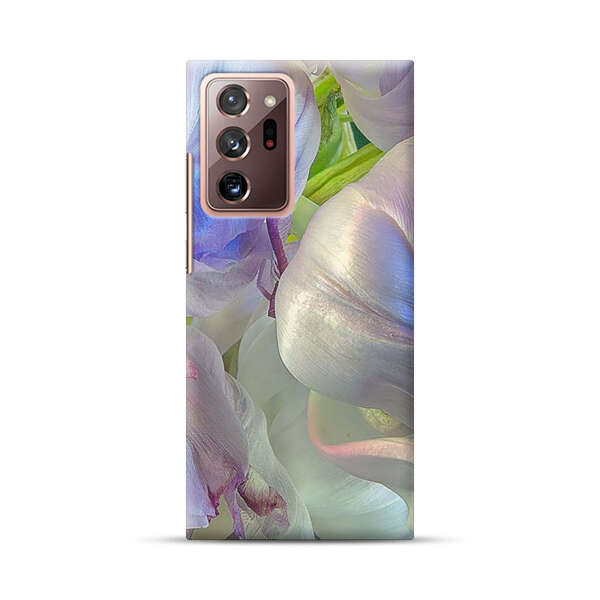Delicate Pastel Flower Petals Close Up Samsung Galaxy Note20 Ultra (5G) Hard Case