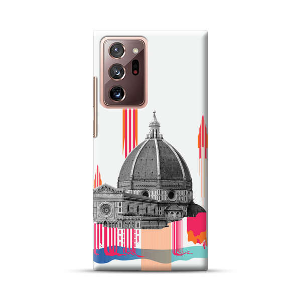 Florence Cathedral Dome Artistic Illustration Samsung Galaxy Note20 Ultra (5G) Hard Case