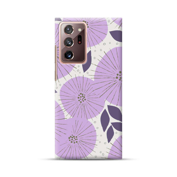 Lavender Flower Pattern Samsung Galaxy Note20 Ultra (5G) Hard Case