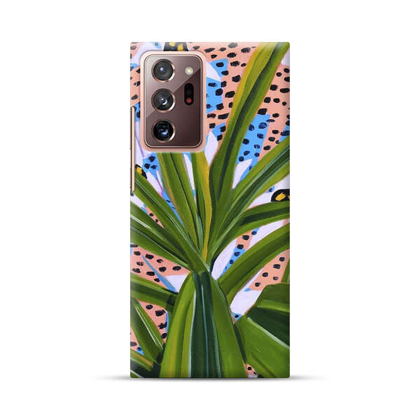 Tropical Leaves Abstract Pattern Samsung Galaxy Note20 Ultra (5G) Hard Case