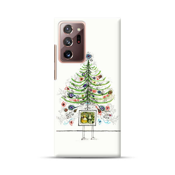 Whimsical Christmas Tree Artistic Design Samsung Galaxy Note20 Ultra (5G) Hard Case