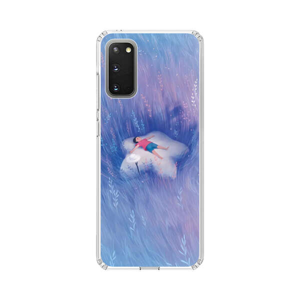 Child Relaxing in Dreamy Field Samsung Galaxy S20 (5G) Case