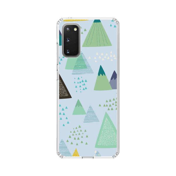 Colorful Abstract Mountain Pattern Samsung Galaxy S20 (5G) Case