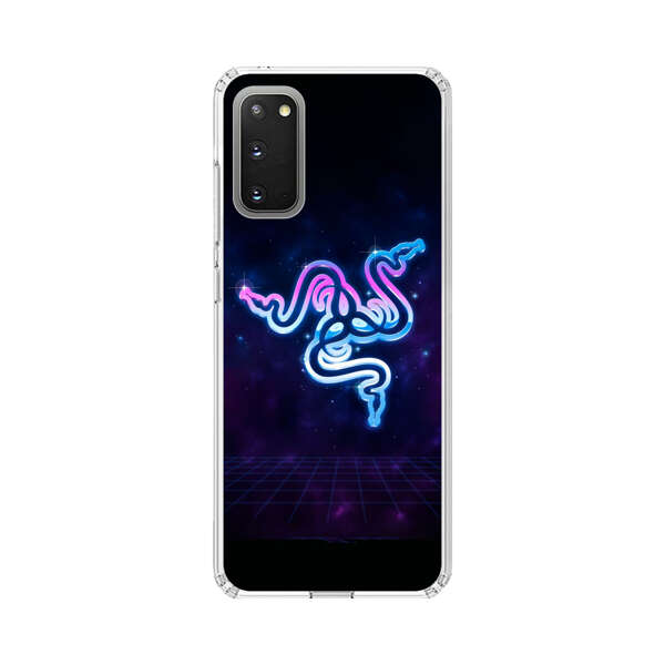 Glowing Neon Triple Snake Samsung Galaxy S20 (5G) Case