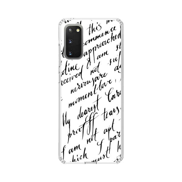 Handwritten Calligraphy Samsung Galaxy S20 (5G) Case