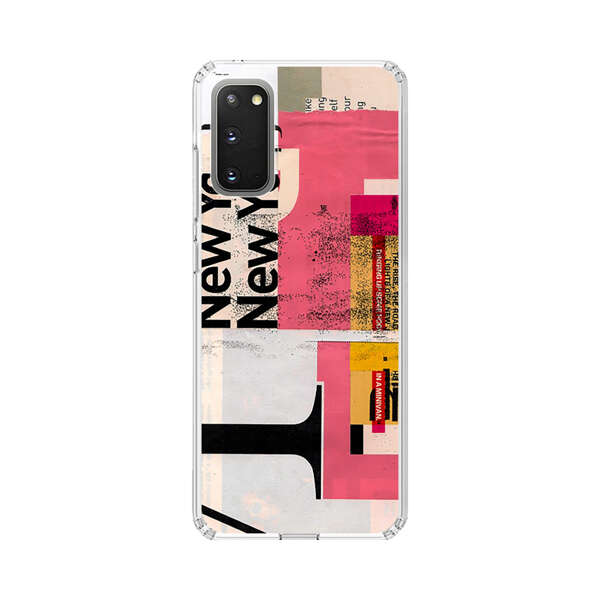 Modern Abstract Collage Artwork Samsung Galaxy S20 (5G) Case