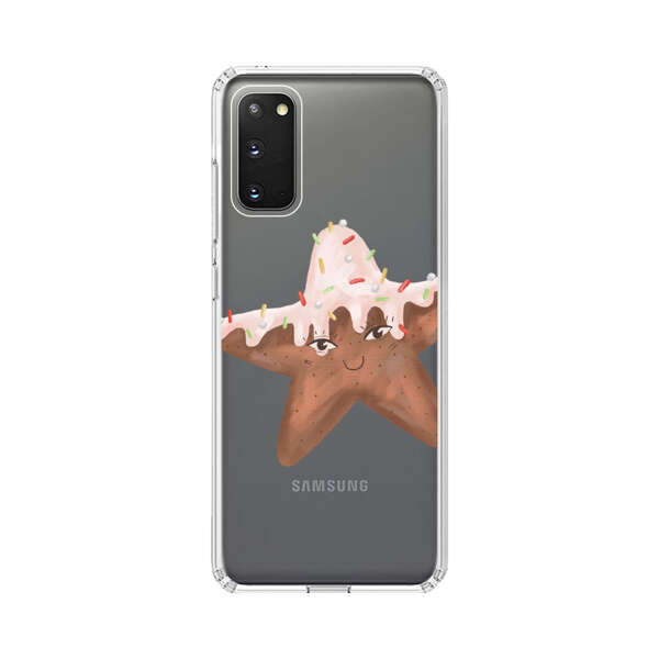 Smiling Gingerbread Star Cookie Samsung Galaxy S20 (5G) Case