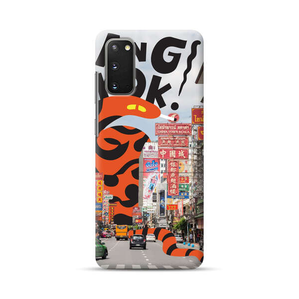 Bangkok Chinatown Snake Street Scene Samsung Galaxy S20 (5G) Hard Case
