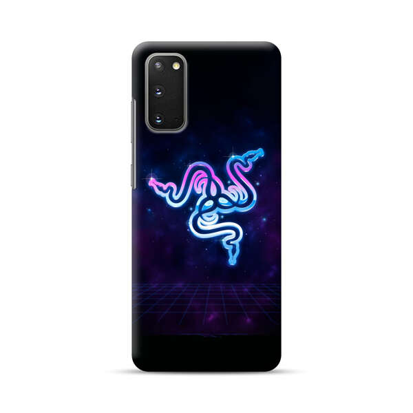Glowing Neon Triple Snake Samsung Galaxy S20 (5G) Hard Case