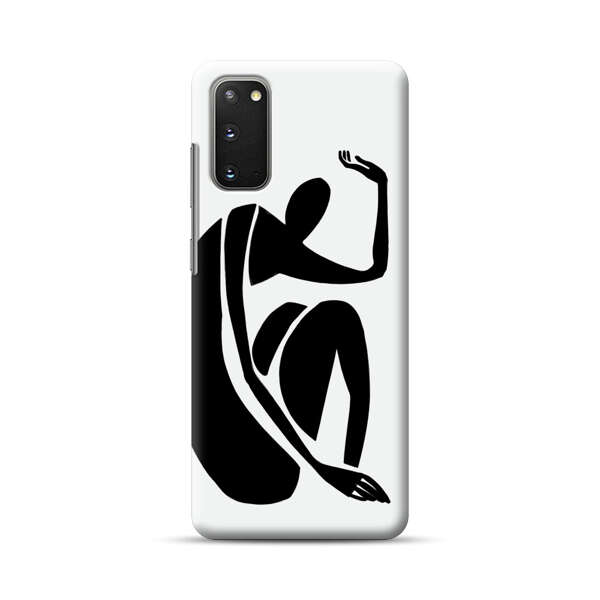 Minimalist Abstract Human Figure Samsung Galaxy S20 (5G) Hard Case