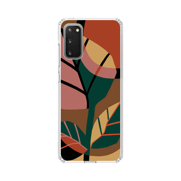 Abstract Geometric Leaves Design Samsung Galaxy S20 FE (5G) Case