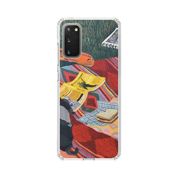 Charming Picnic Scene with Blanket and Food Samsung Galaxy S20 FE (5G) Case
