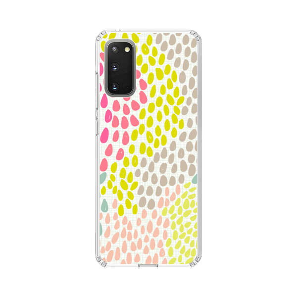 Colorful Abstract Teardrop Pattern Samsung Galaxy S20 FE (5G) Case