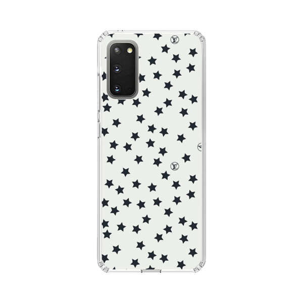 Minimalist Black Stars Pattern Samsung Galaxy S20 FE (5G) Case