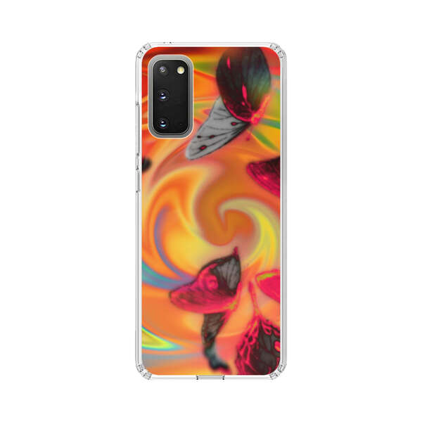 Psychedelic Butterflies Swirl Samsung Galaxy S20 FE (5G) Case