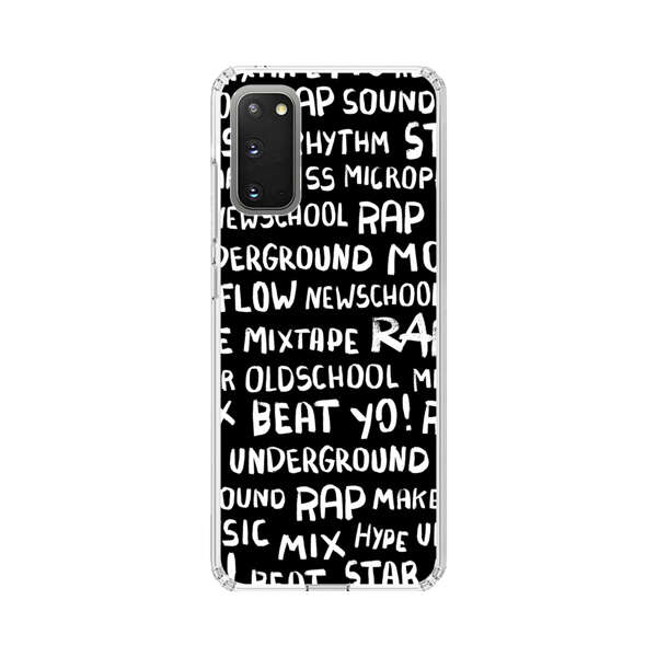 Rap Hip Hop Words Collage Samsung Galaxy S20 FE (5G) Case