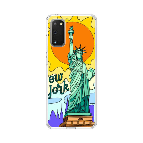 Statue of Liberty New York Artistic Sun Samsung Galaxy S20 FE (5G) Case