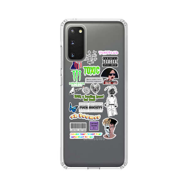 Sticker Collage Edgy Expressive Pop Culture Samsung Galaxy S20 FE (5G) Case
