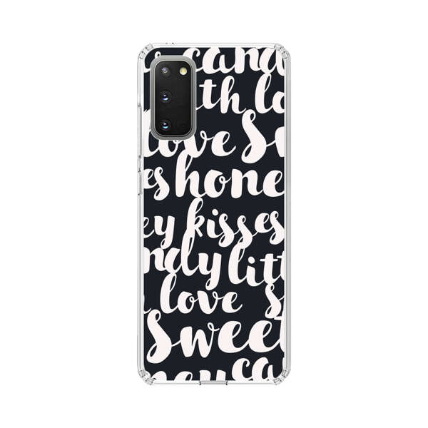 Sweet Honey Kisses Love Sugar Candy Pattern Samsung Galaxy S20 FE (5G) Case