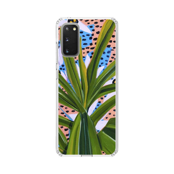 Tropical Leaves Abstract Pattern Samsung Galaxy S20 FE (5G) Case