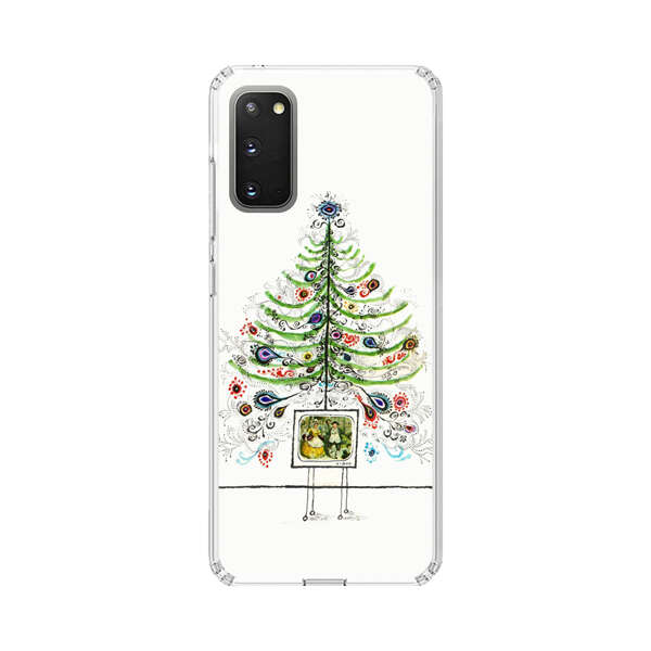 Whimsical Christmas Tree Artistic Design Samsung Galaxy S20 FE (5G) Case