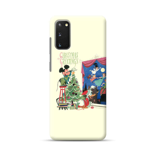 Christmas Disney Mickey Mouse and Peter Pan Samsung Galaxy S20 FE (5G) Hard Case