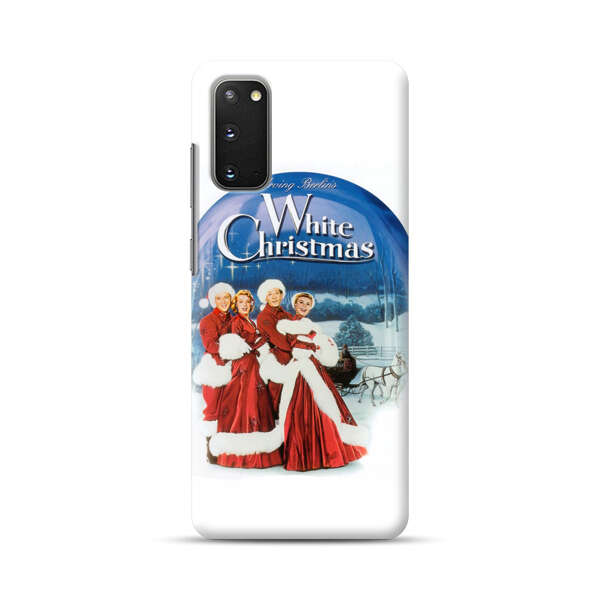 Classic White Christmas Scene Samsung Galaxy S20 FE (5G) Hard Case