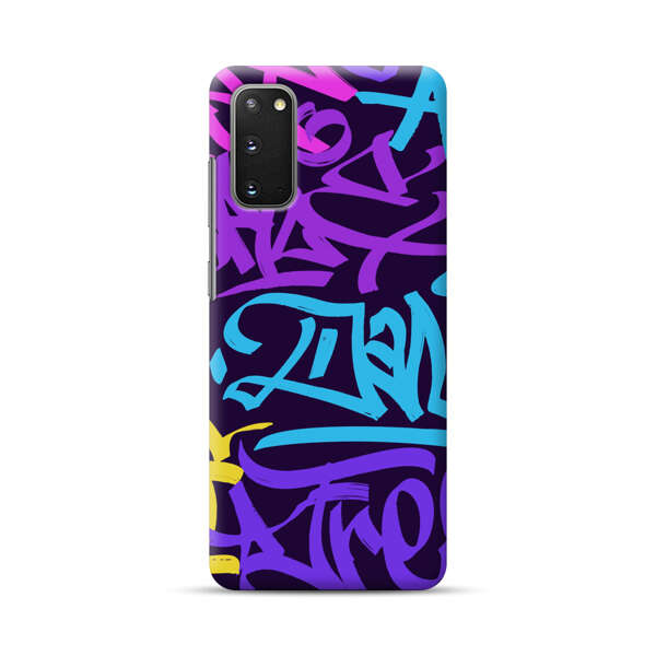 Colorful Graffiti Pattern Samsung Galaxy S20 FE (5G) Hard Case