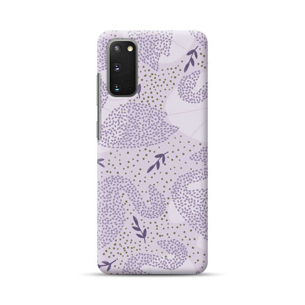 Lavender Swan Pattern Samsung Galaxy S20 FE (5G) Hard Case