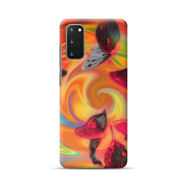 Psychedelic Butterflies Swirl Samsung Galaxy S20 FE (5G) Hard Case