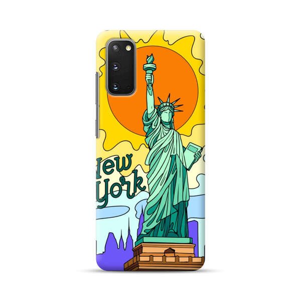 Statue of Liberty New York Artistic Sun Samsung Galaxy S20 FE (5G) Hard Case