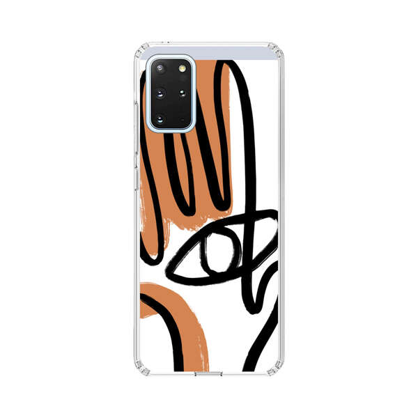Abstract Minimalist Hand with Eye Samsung Galaxy S20 Plus (5G) Case