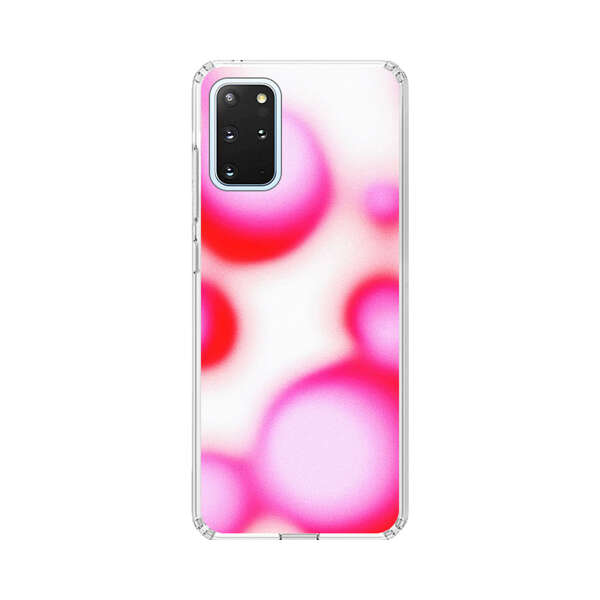 Abstract Pink and Red Blurry Circles Samsung Galaxy S20 Plus (5G) Case